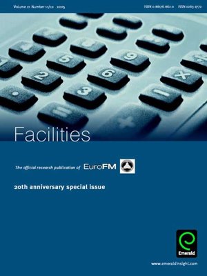 cover image of Facilities, Volume 21, Issue 11 & 12